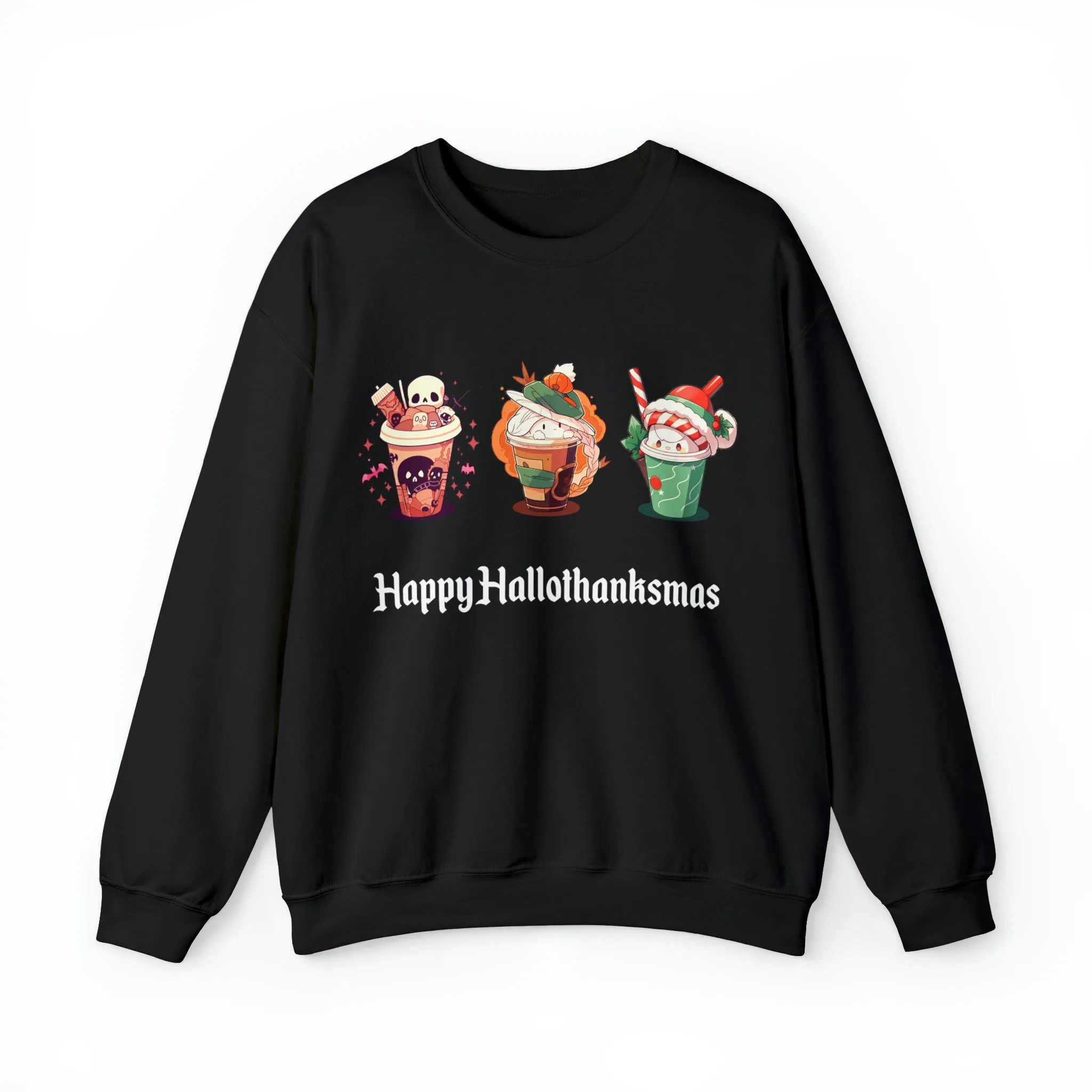 Happy Hallothanksmas - Unisex Heavy Blend™ Sweatshirt