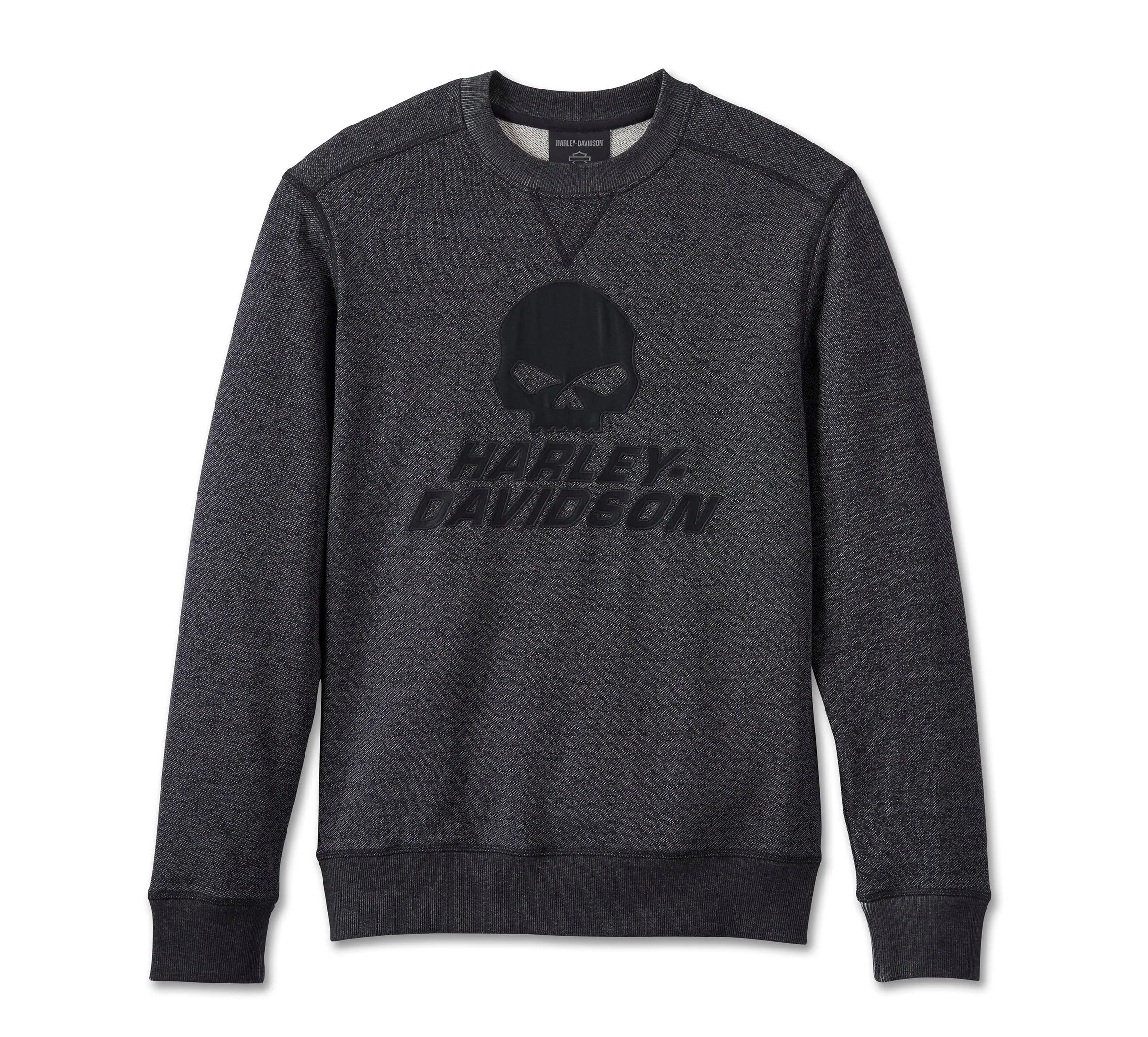 Harley-Davidson Men's Willie G Skull Sweatshirt - Black Beauty CL