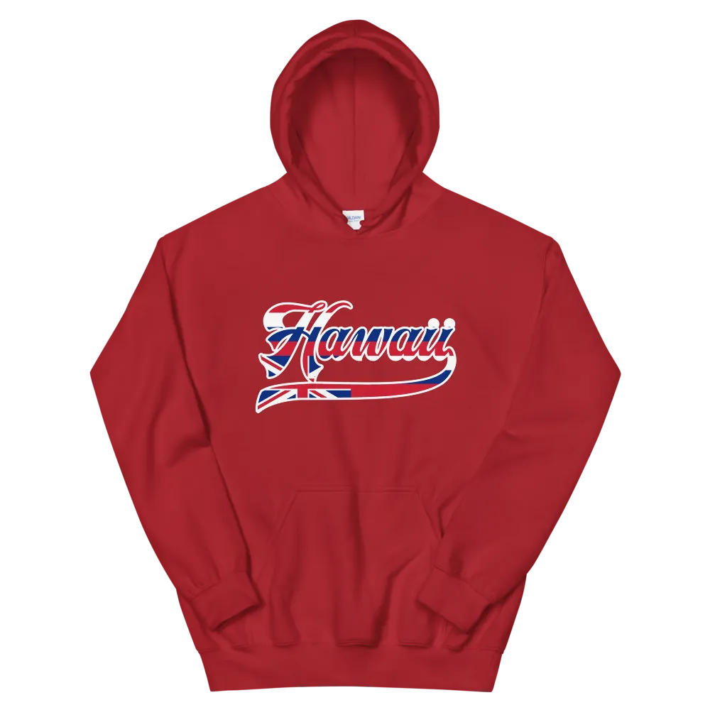 Hawaii 808 Sovereignty - Flag Jersey with White Border (front/back) *ADULT HOODIE*