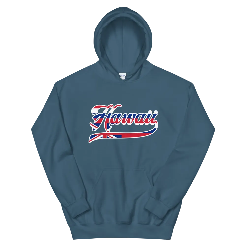 Hawaii 808 Sovereignty - Flag Jersey with White Border (front/back) *ADULT HOODIE*