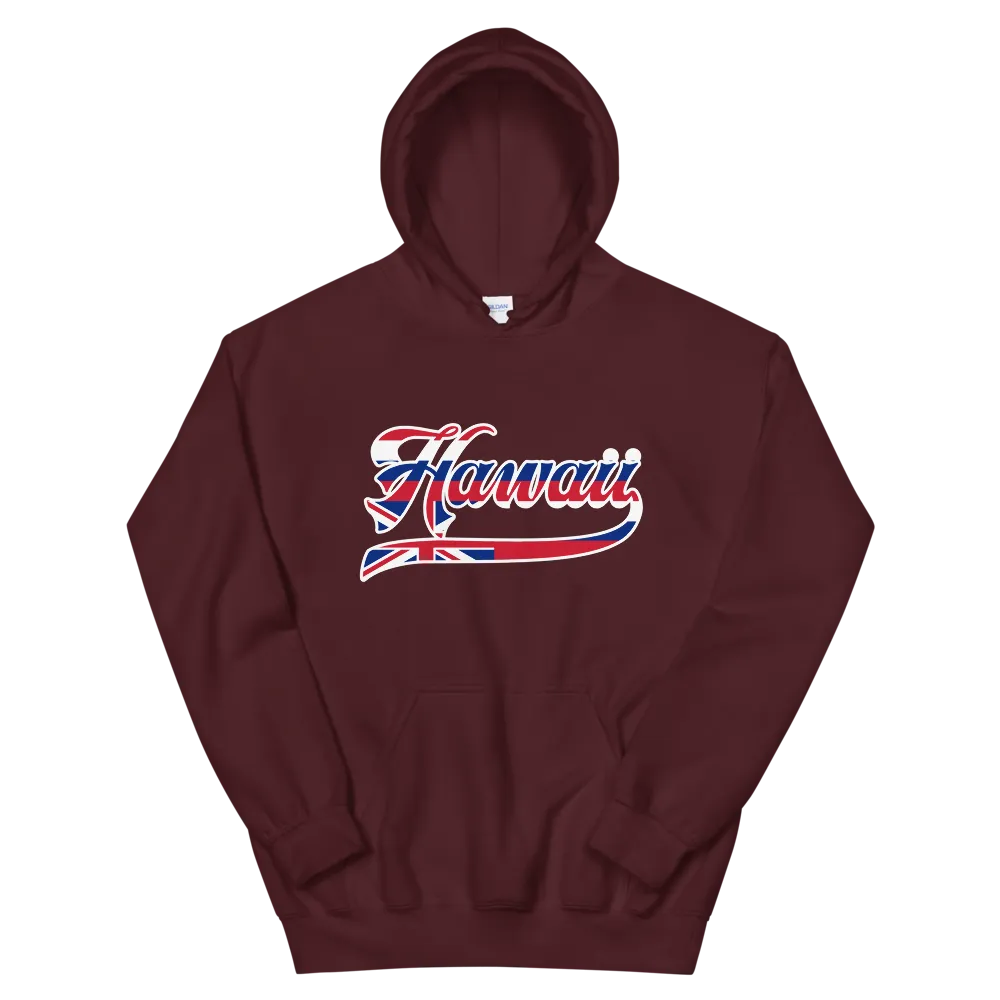 Hawaii 808 Sovereignty - Flag Jersey with White Border (front/back) *ADULT HOODIE*