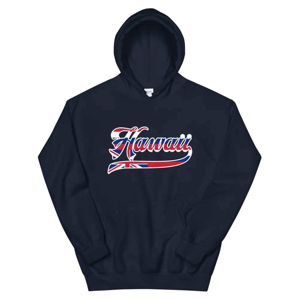 Hawaii 808 Sovereignty - Flag Jersey with White Border (front/back) *ADULT HOODIE*