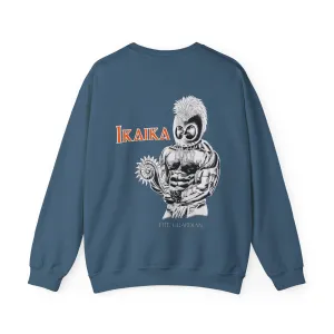 Hawaiian Strength Ikaika The Guardian Vintage Design 90s New Print Unisex Heavy Blend™ Crewneck Sweatshirt