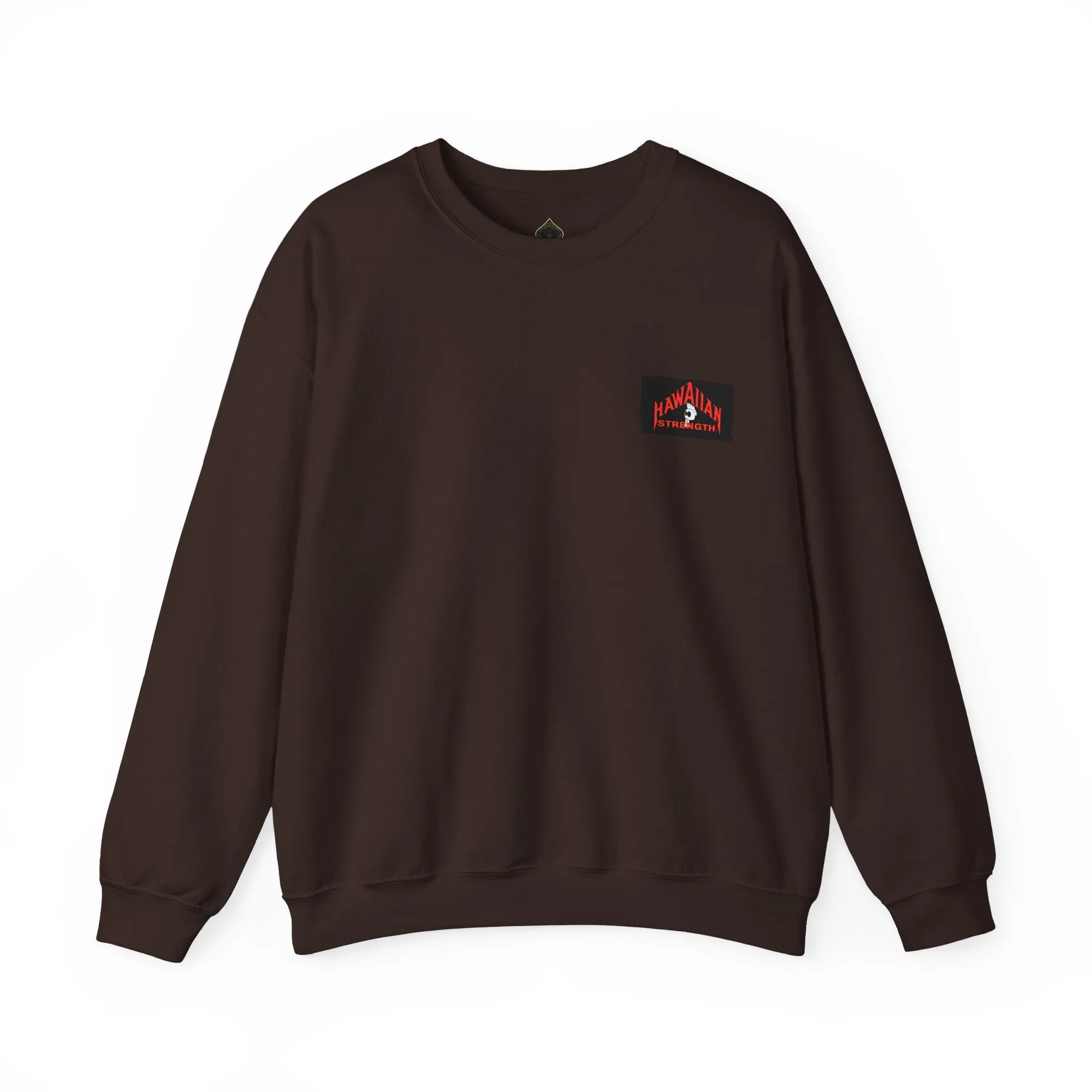 Hawaiian Strength Ikaika The Guardian Vintage Design 90s New Print Unisex Heavy Blend™ Crewneck Sweatshirt