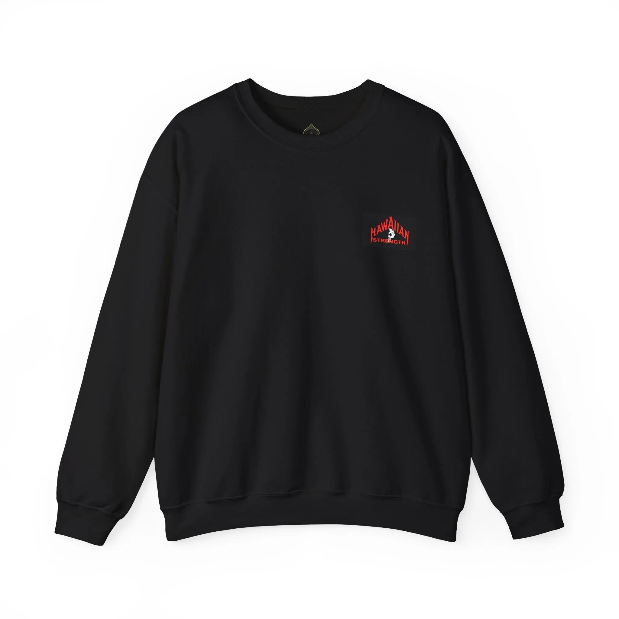 Hawaiian Strength Ikaika The Guardian Vintage Design 90s New Print Unisex Heavy Blend™ Crewneck Sweatshirt