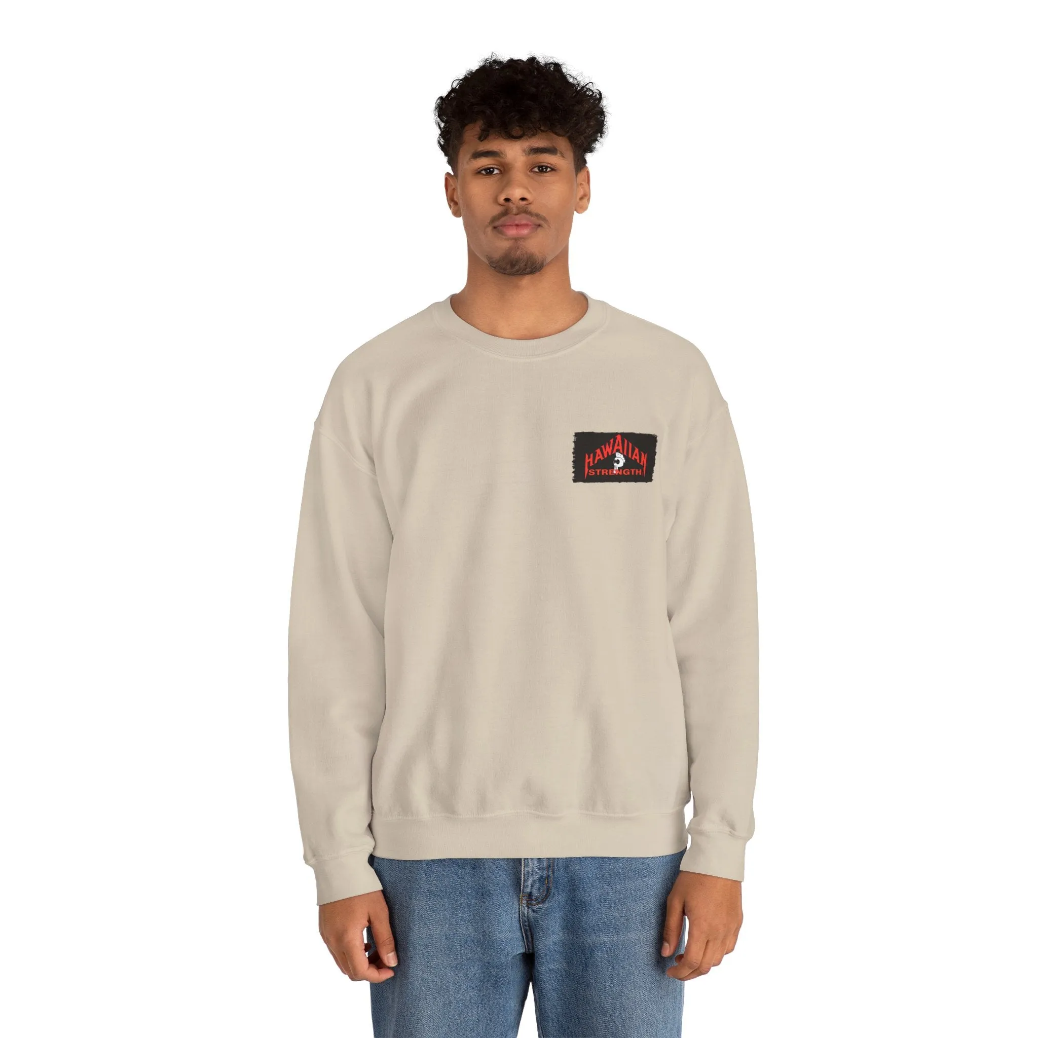 Hawaiian Strength Ka Honu Vintage Design 90s New Print Unisex Heavy Blend™ Crewneck Sweatshirt