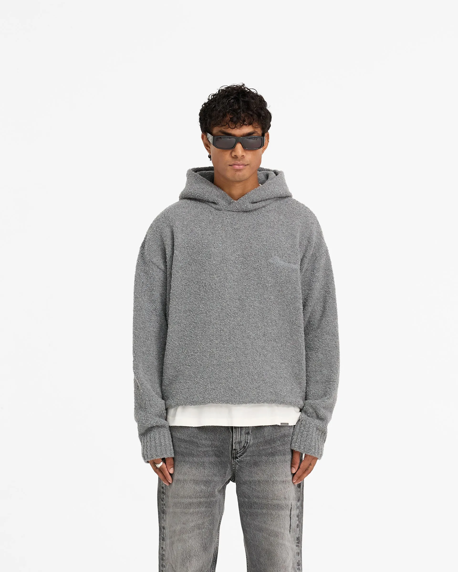 Heavy Boucle Hoodie - Rock
