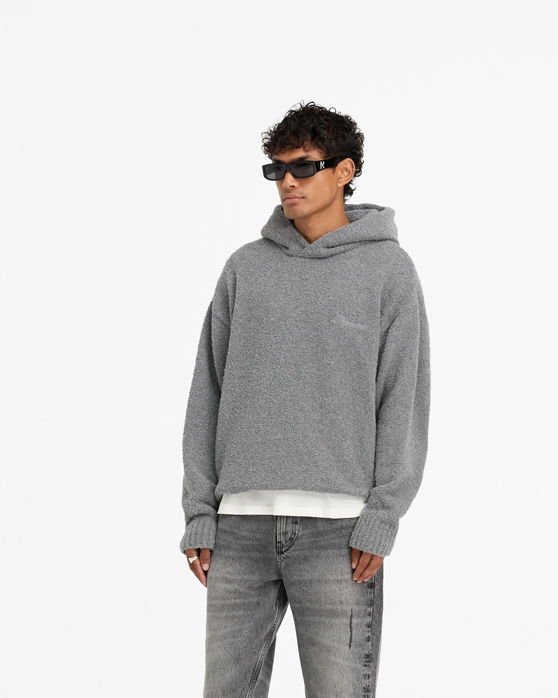 Heavy Boucle Hoodie - Rock
