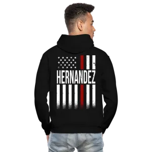 HERNANDEZ Firefighter Gildan Heavy Blend Adult Hoodie
