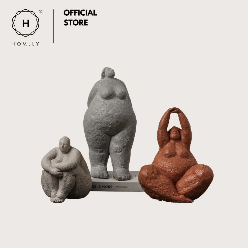 Homlly Oversized Woman Sculpture Figurine Statue