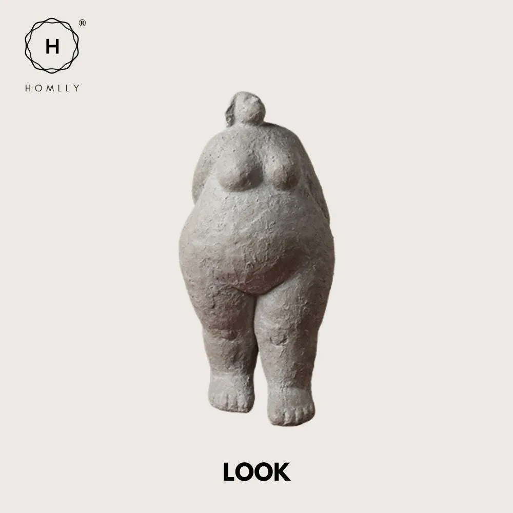Homlly Oversized Woman Sculpture Figurine Statue