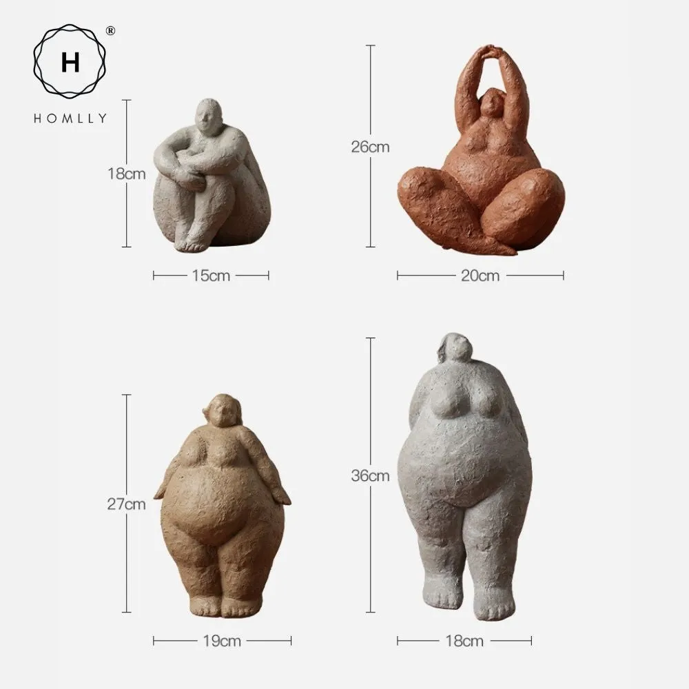 Homlly Oversized Woman Sculpture Figurine Statue