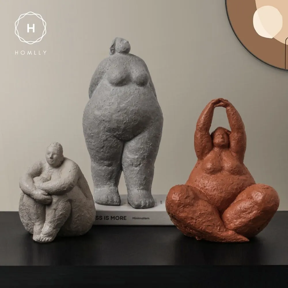 Homlly Oversized Woman Sculpture Figurine Statue