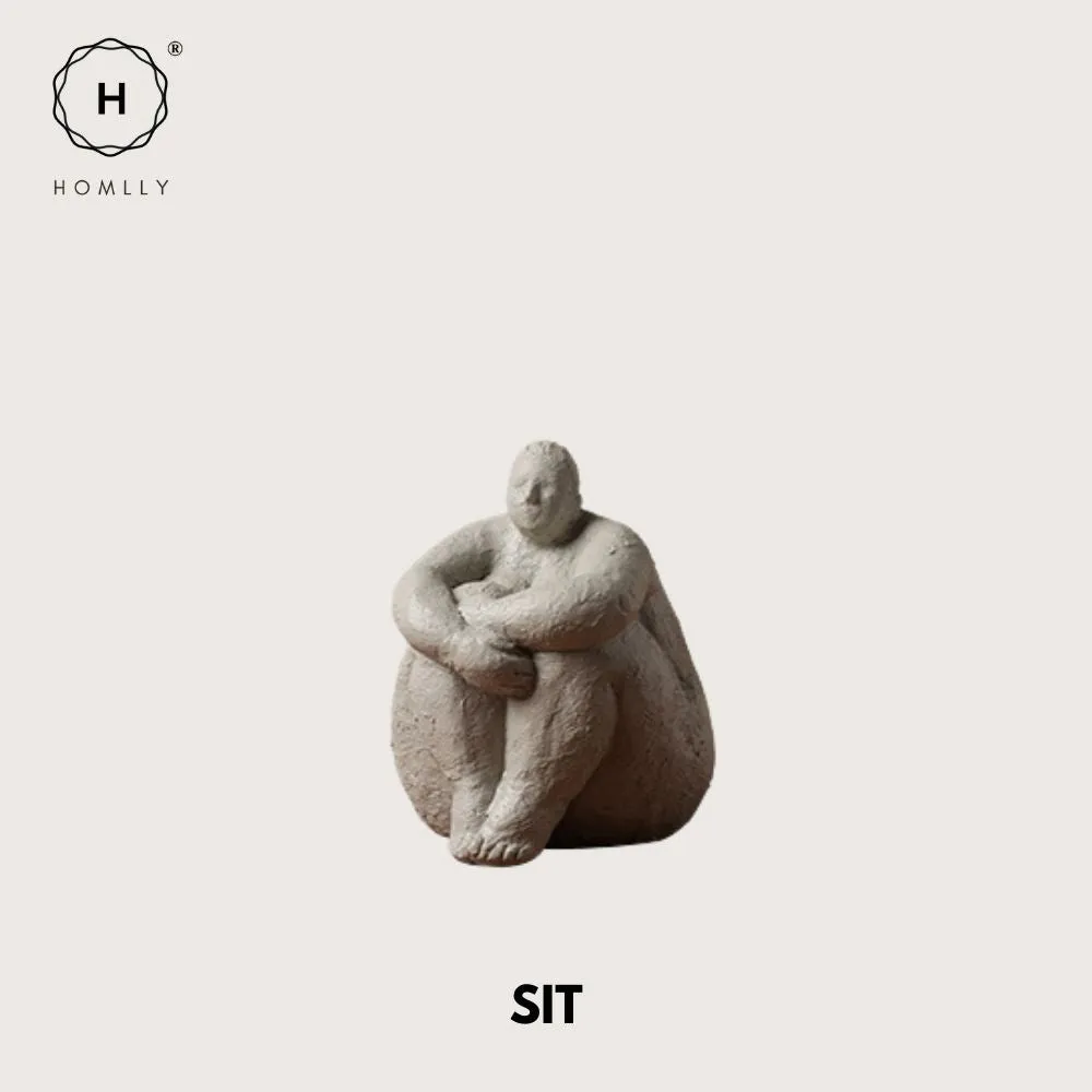 Homlly Oversized Woman Sculpture Figurine Statue