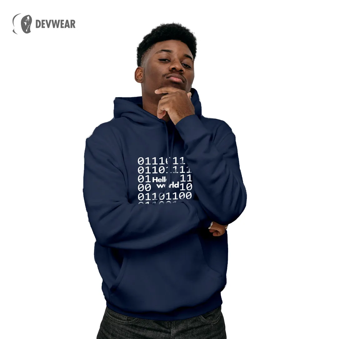 HOODIE HELLO WORLD BINARY