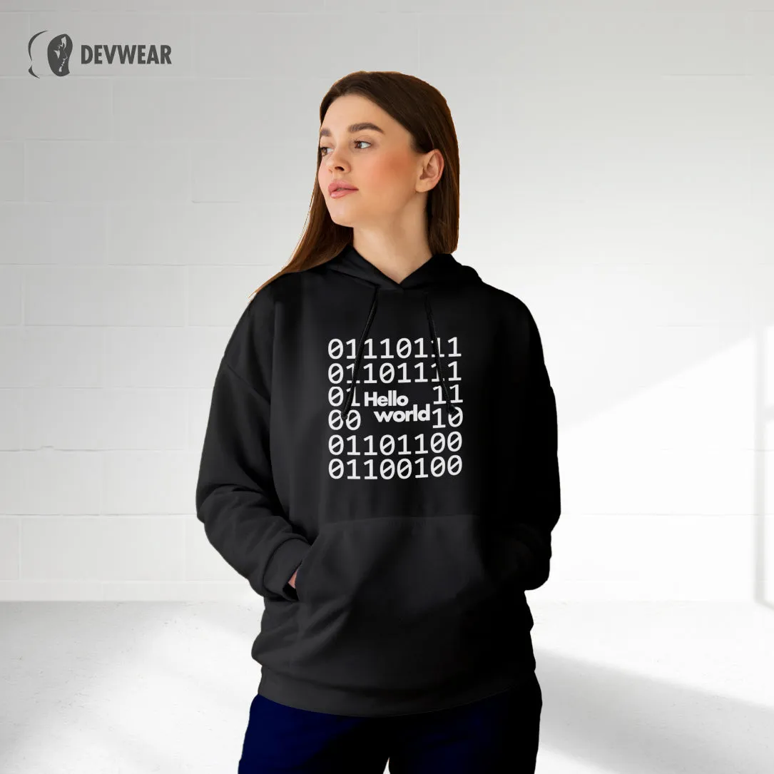 HOODIE HELLO WORLD BINARY