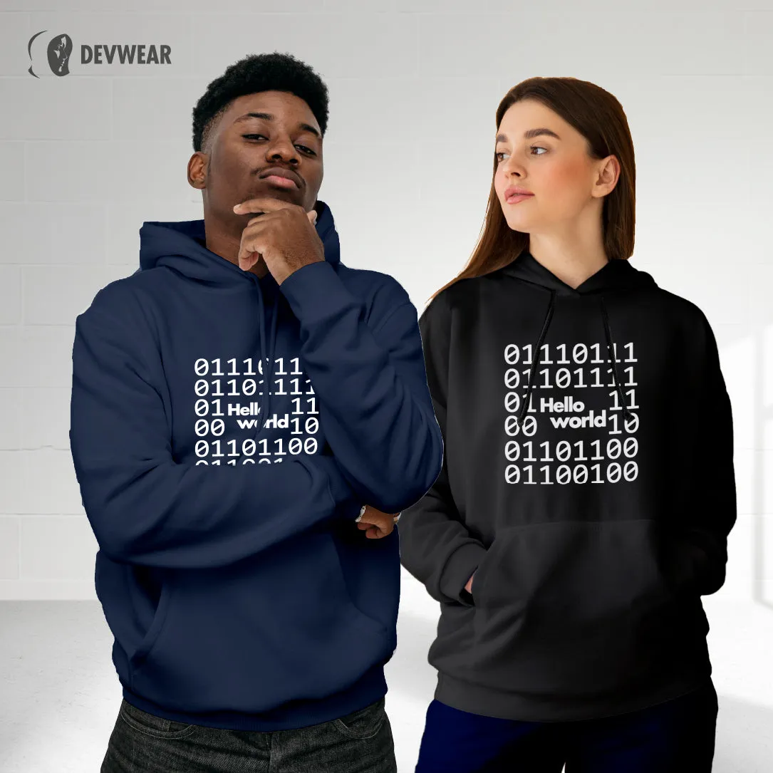 HOODIE HELLO WORLD BINARY