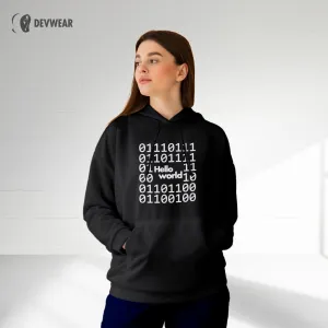 HOODIE HELLO WORLD BINARY