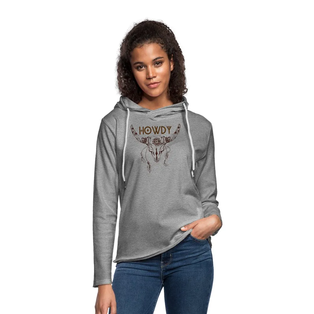 Howdy Unisex Lightweight Terry Hoodie