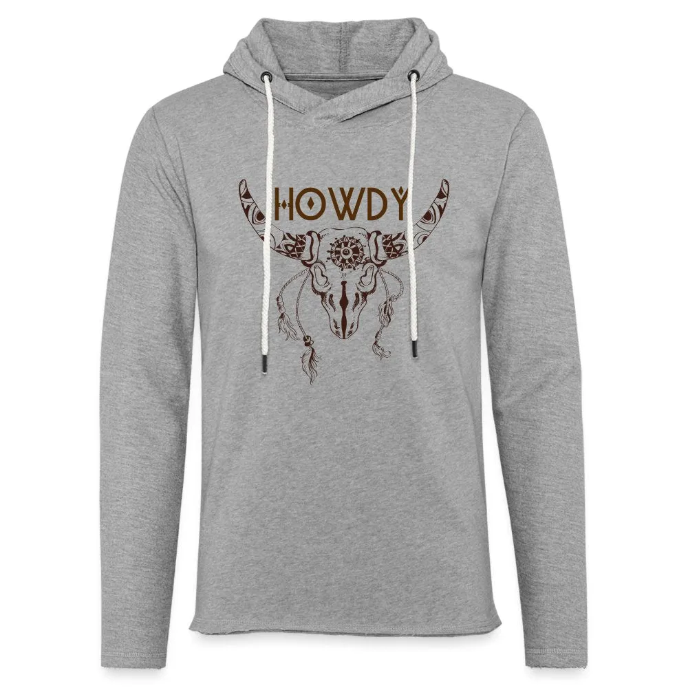Howdy Unisex Lightweight Terry Hoodie