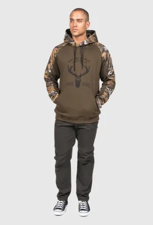Hunters Element Men's ANTLER HOODIE Desolve Veil