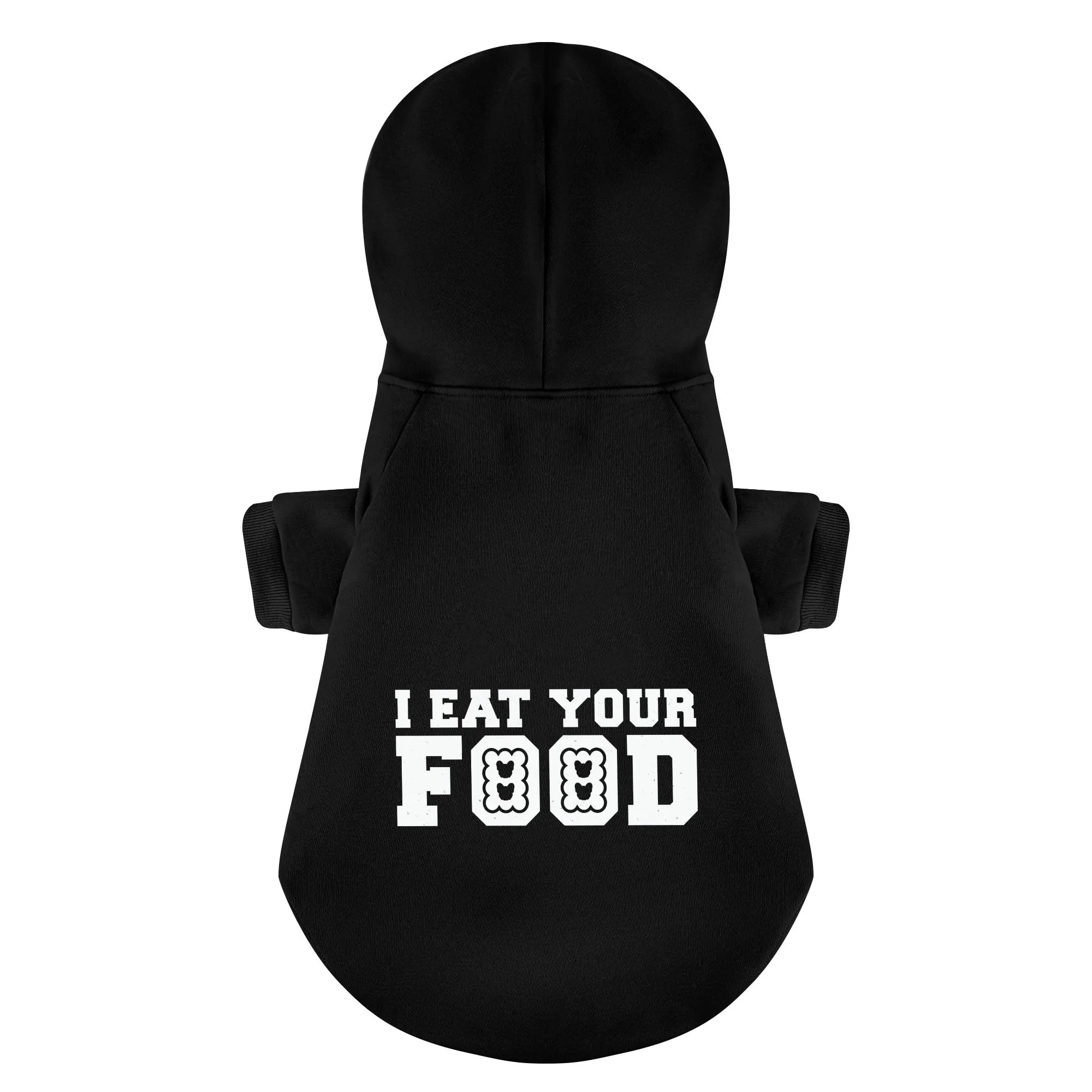 I eat my food and I eat your food - Matching French Bulldog Hoodies – Stylish, Cozy & Personalized!