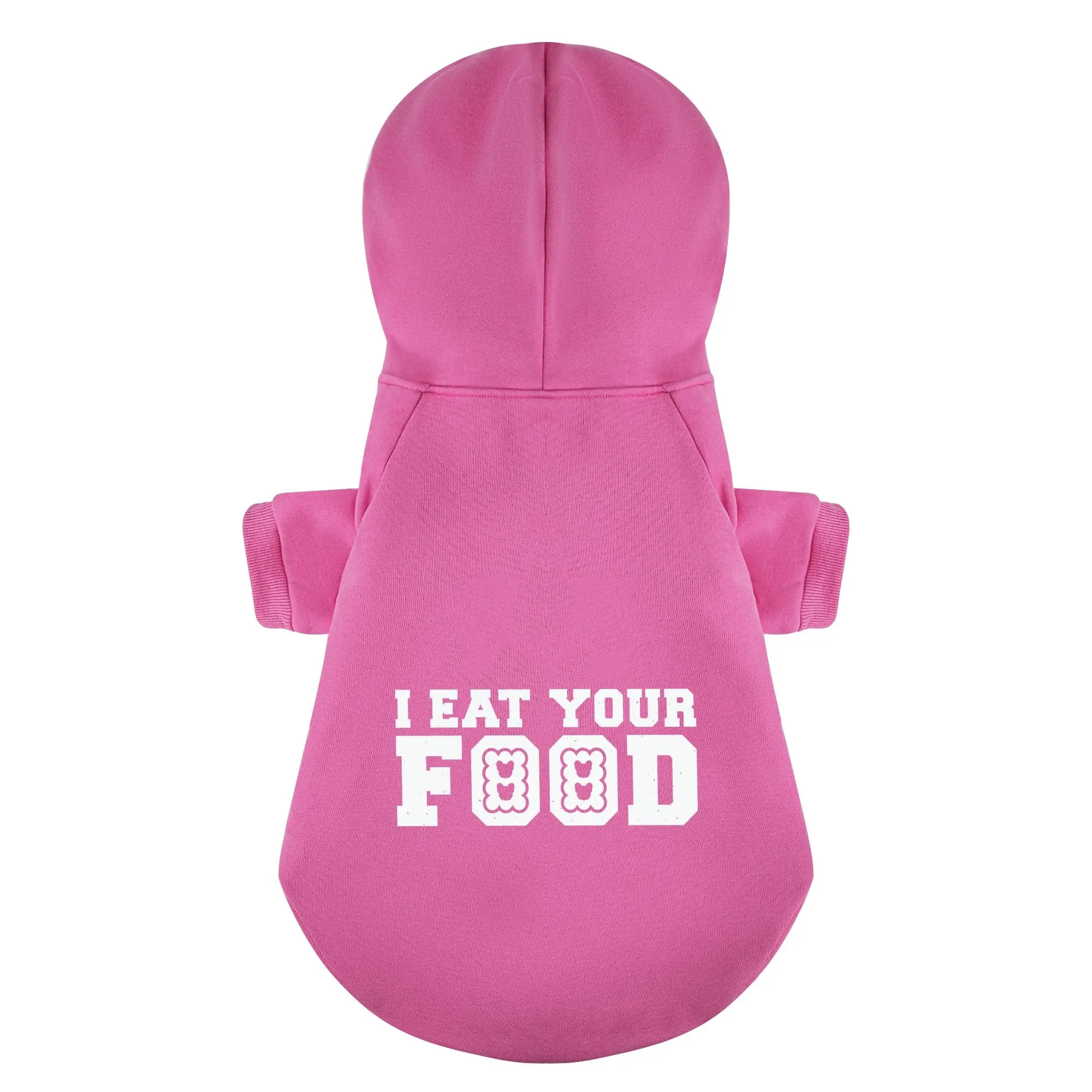 I eat my food and I eat your food - Matching French Bulldog Hoodies – Stylish, Cozy & Personalized!