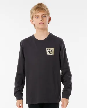 Icon Cutout Long Sleeve Tee - Boys (8 - 16 years)