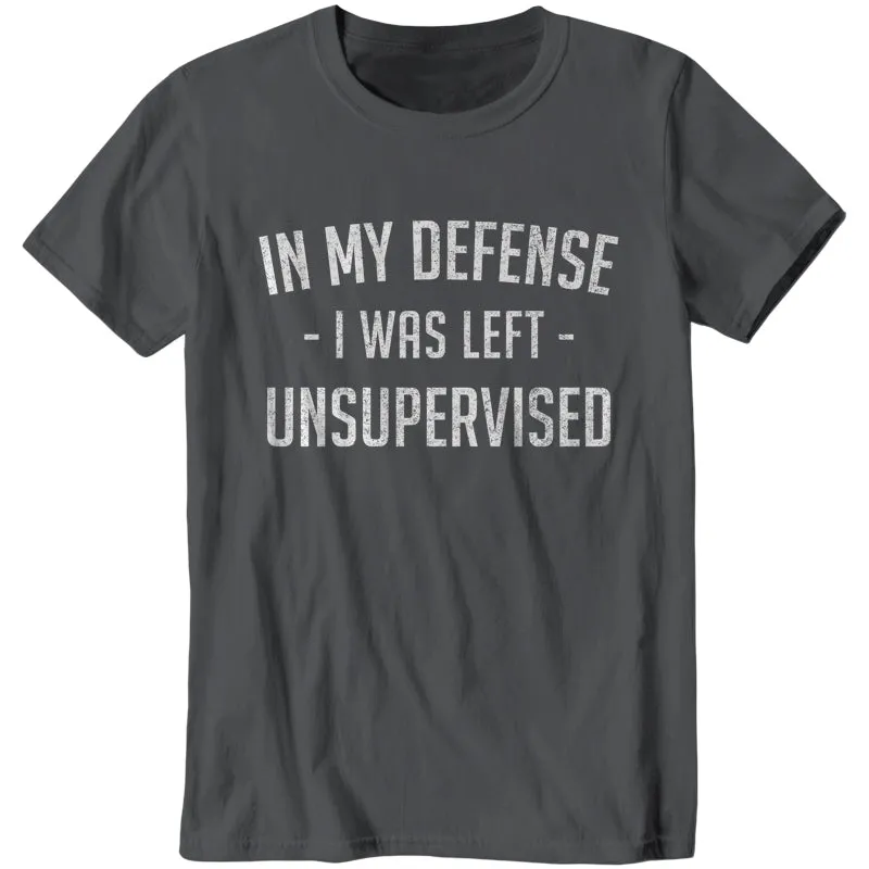 In My Defense I Was Left Unsupervised