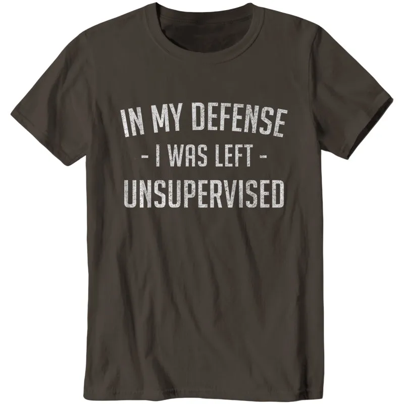 In My Defense I Was Left Unsupervised