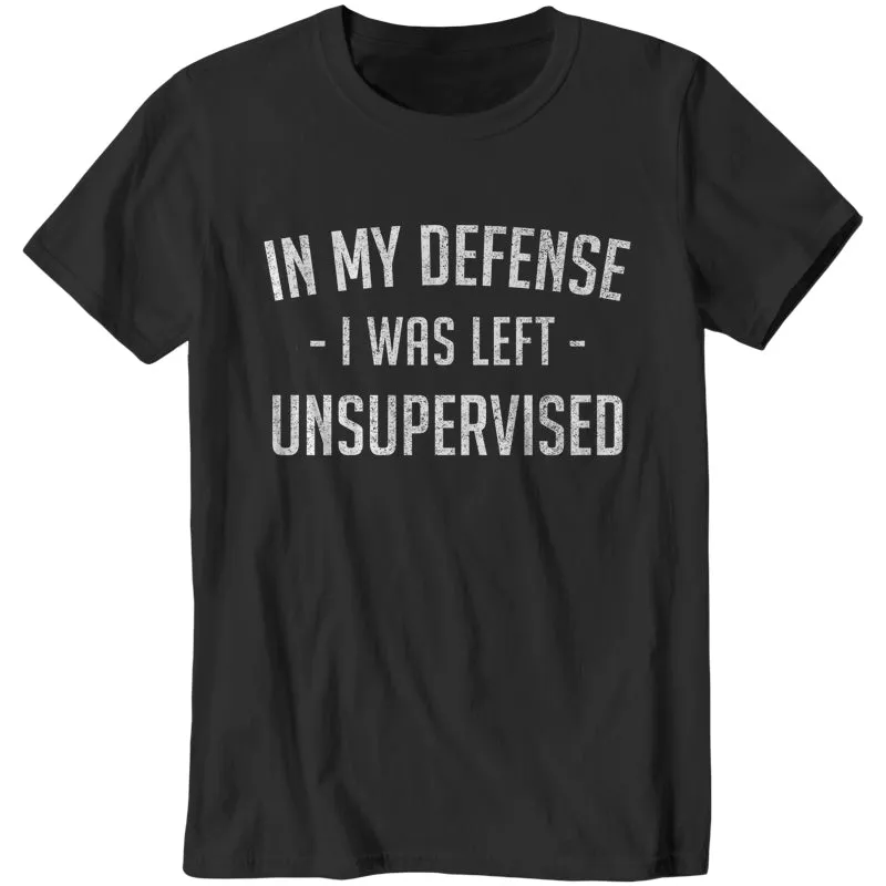 In My Defense I Was Left Unsupervised
