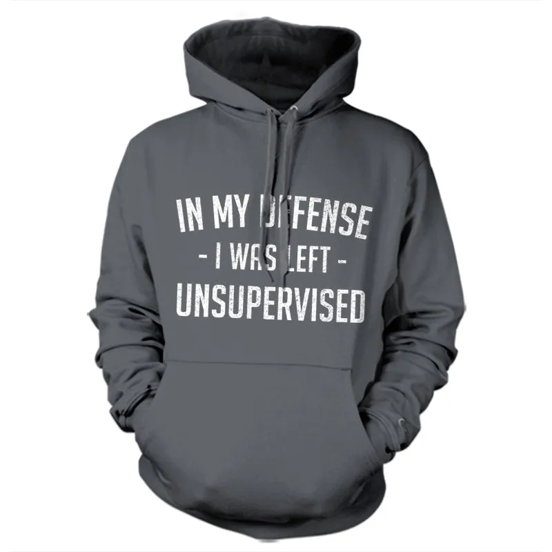 In My Defense I Was Left Unsupervised