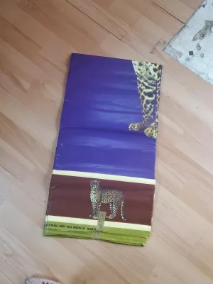 Jaguar Printed Original Traditional African Printed Cotton Wrapper Fabric