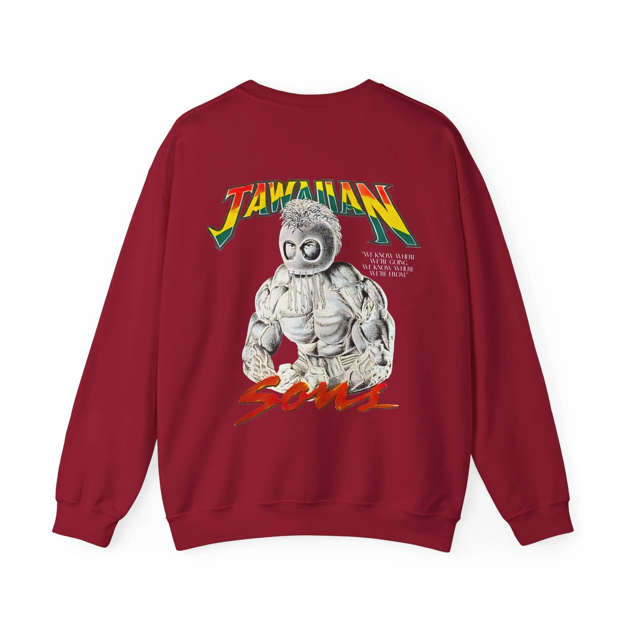 Jawaiian Strenght Jawaiian Sons Vintage Design 90s New Print Unisex Heavy Blend™ Crewneck Sweatshirt