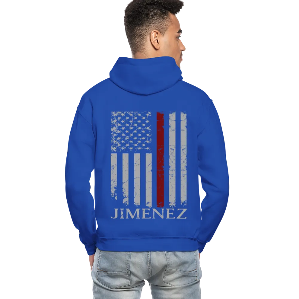 Jimenez Firefighter 2 Gildan Heavy Blend Adult Hoodie