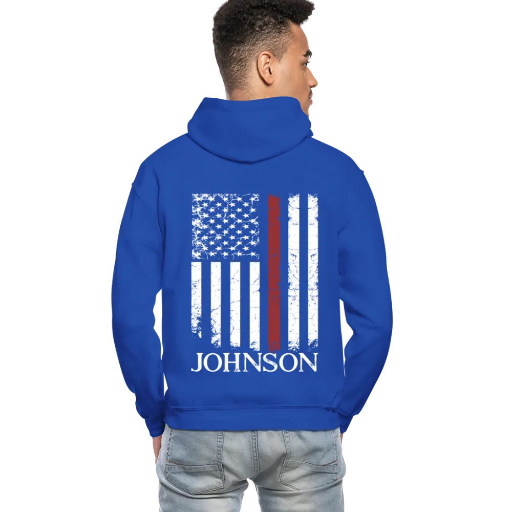 Johnson Firefighter Gildan Heavy Blend Adult Hoodie