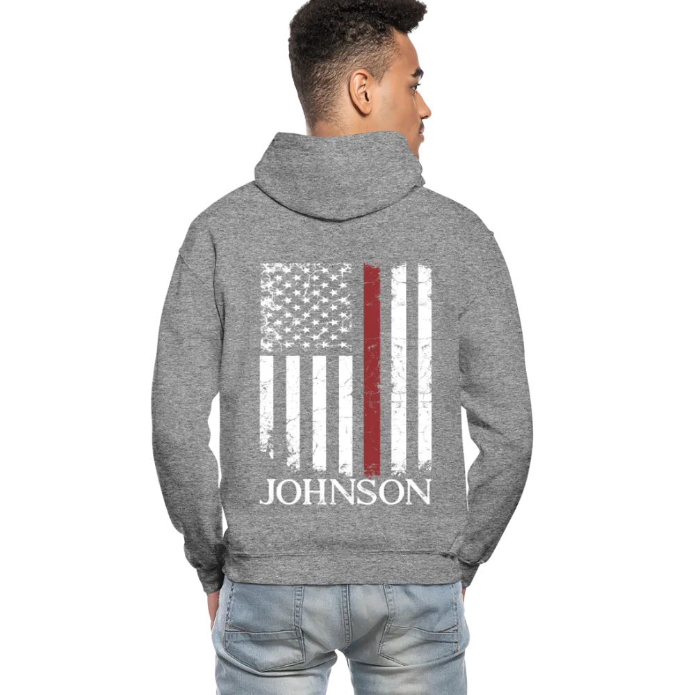 Johnson Firefighter Gildan Heavy Blend Adult Hoodie