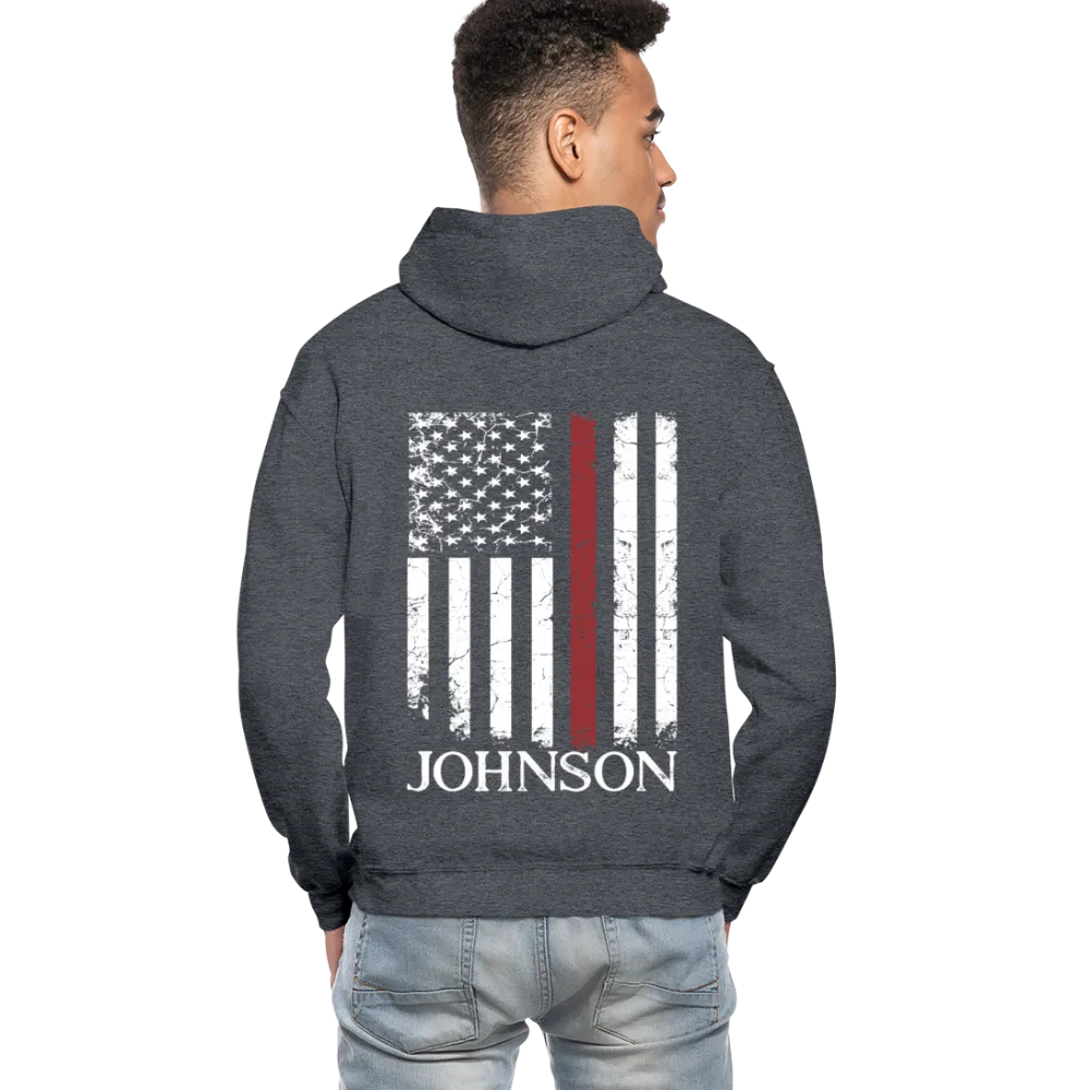 Johnson Firefighter Gildan Heavy Blend Adult Hoodie