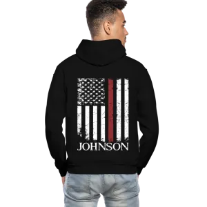 Johnson Firefighter Gildan Heavy Blend Adult Hoodie