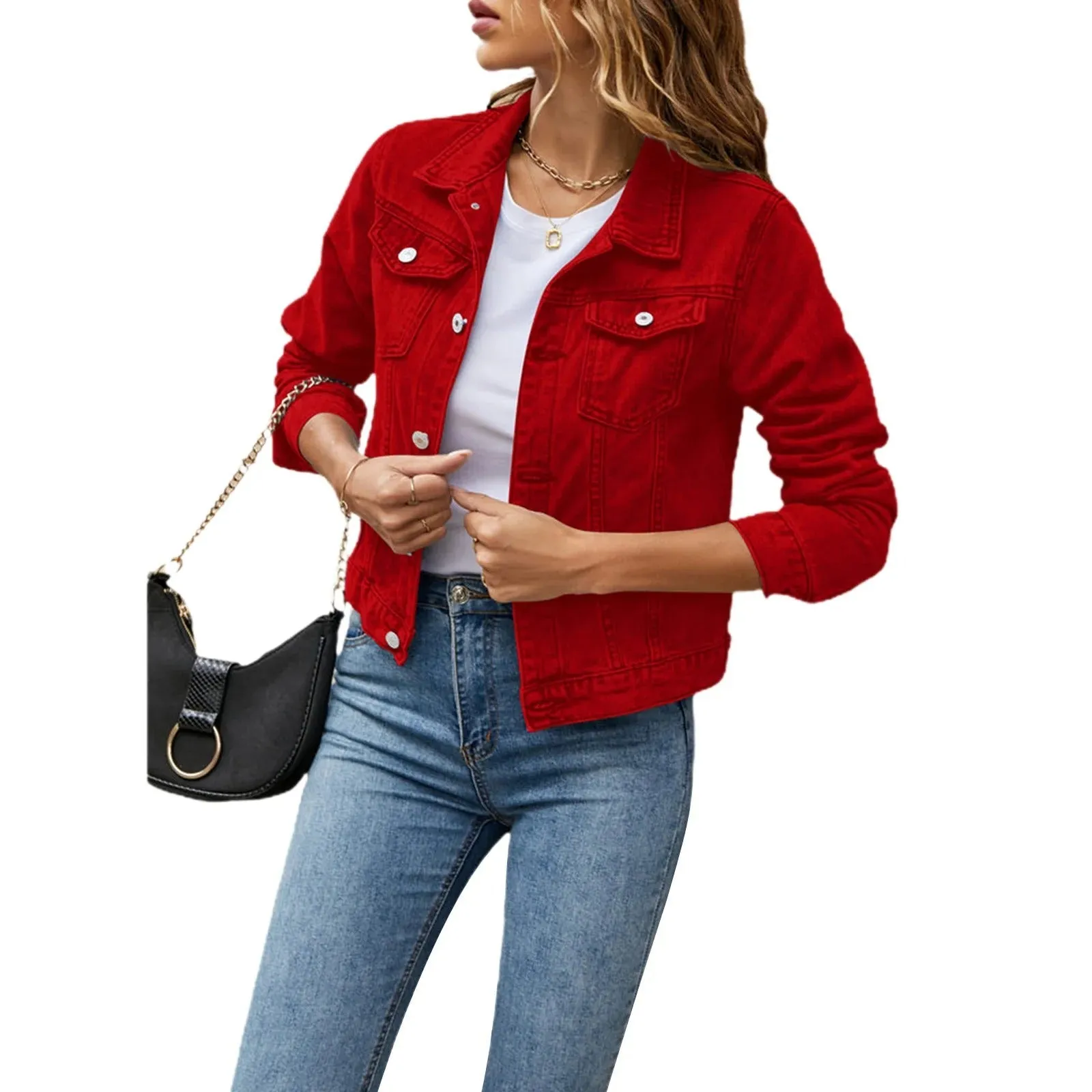 KAYLEE | Trendy Breathable Denim Jacket