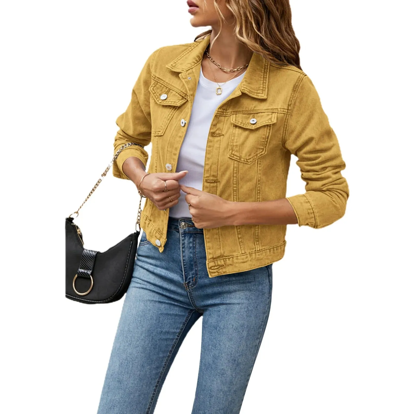 KAYLEE | Trendy Breathable Denim Jacket