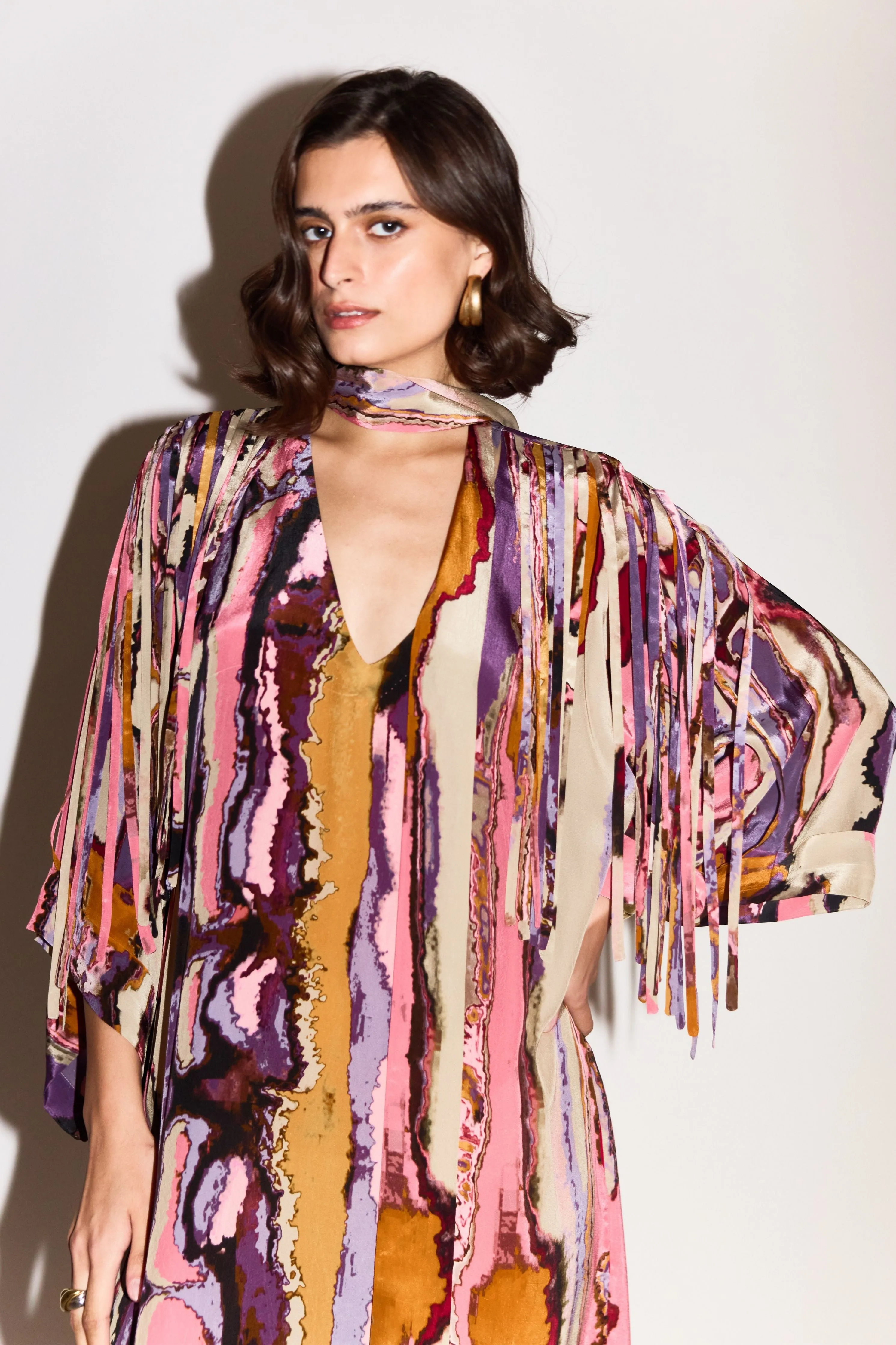 Kennedy Printed Boxy Dress