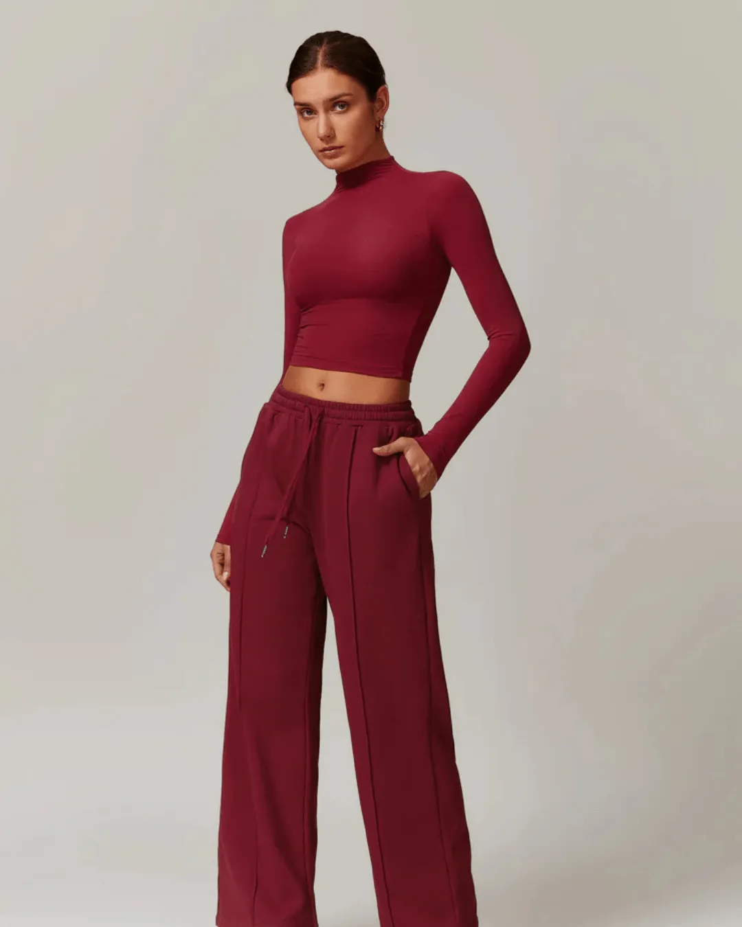 KIARA LUXE FIT LONG SLEEVE TOP