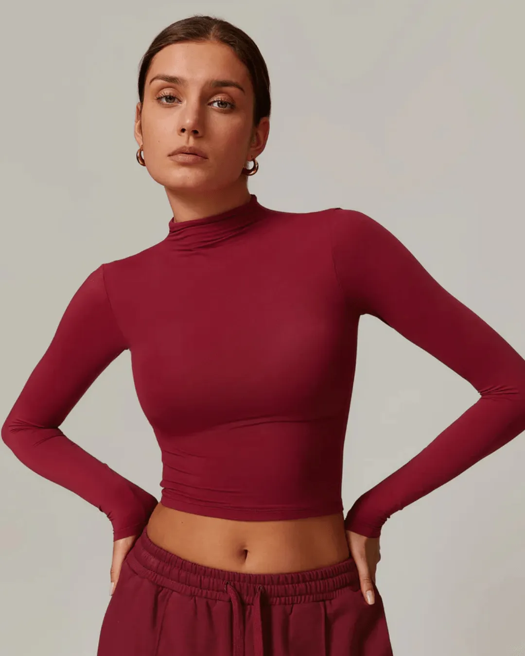 KIARA LUXE FIT LONG SLEEVE TOP
