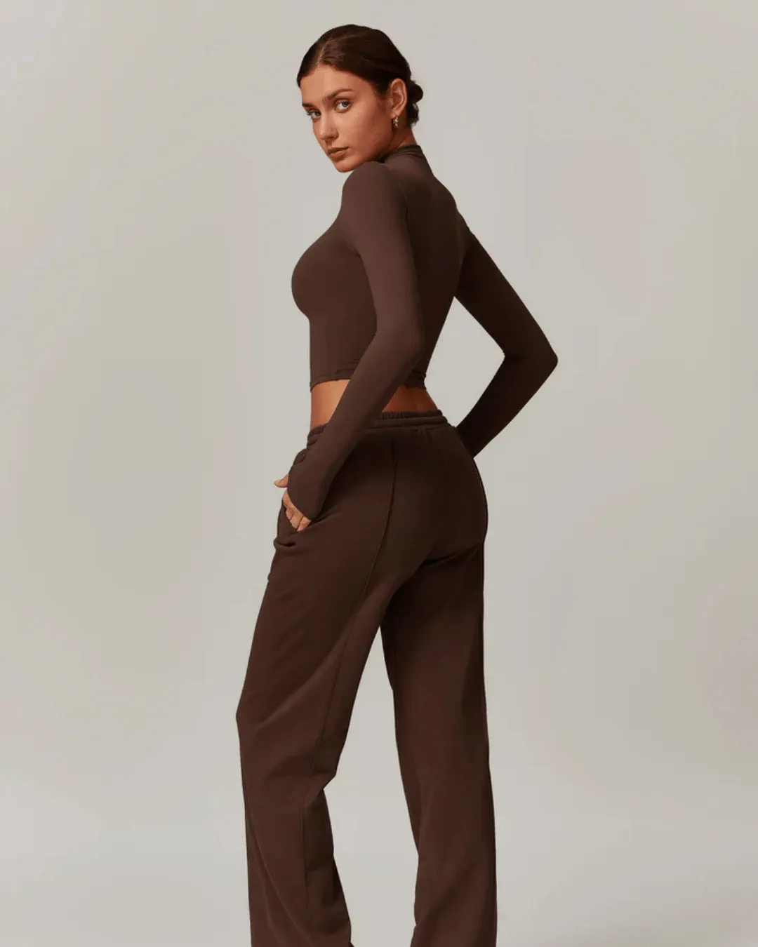 KIARA LUXE FIT LONG SLEEVE TOP