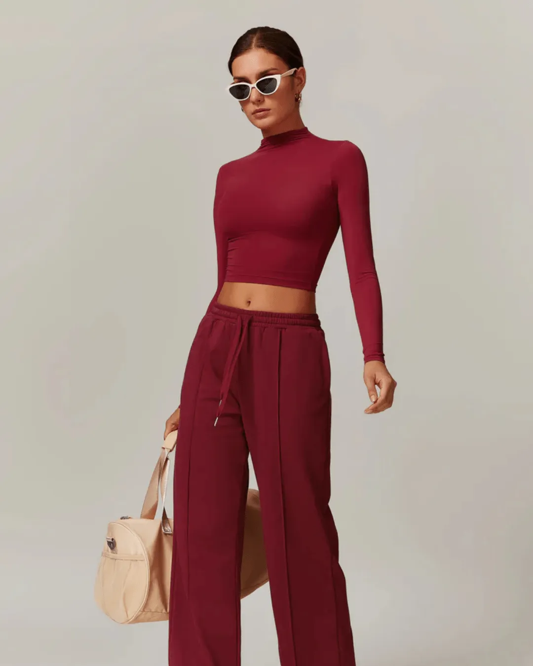 KIARA LUXE FIT LONG SLEEVE TOP
