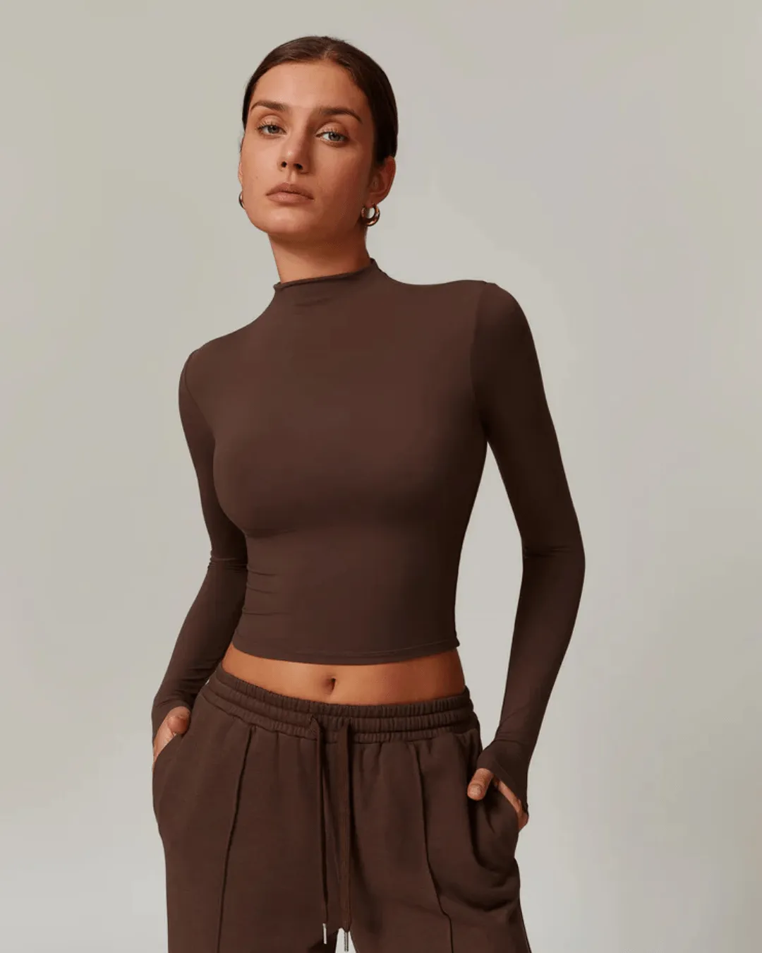 KIARA LUXE FIT LONG SLEEVE TOP