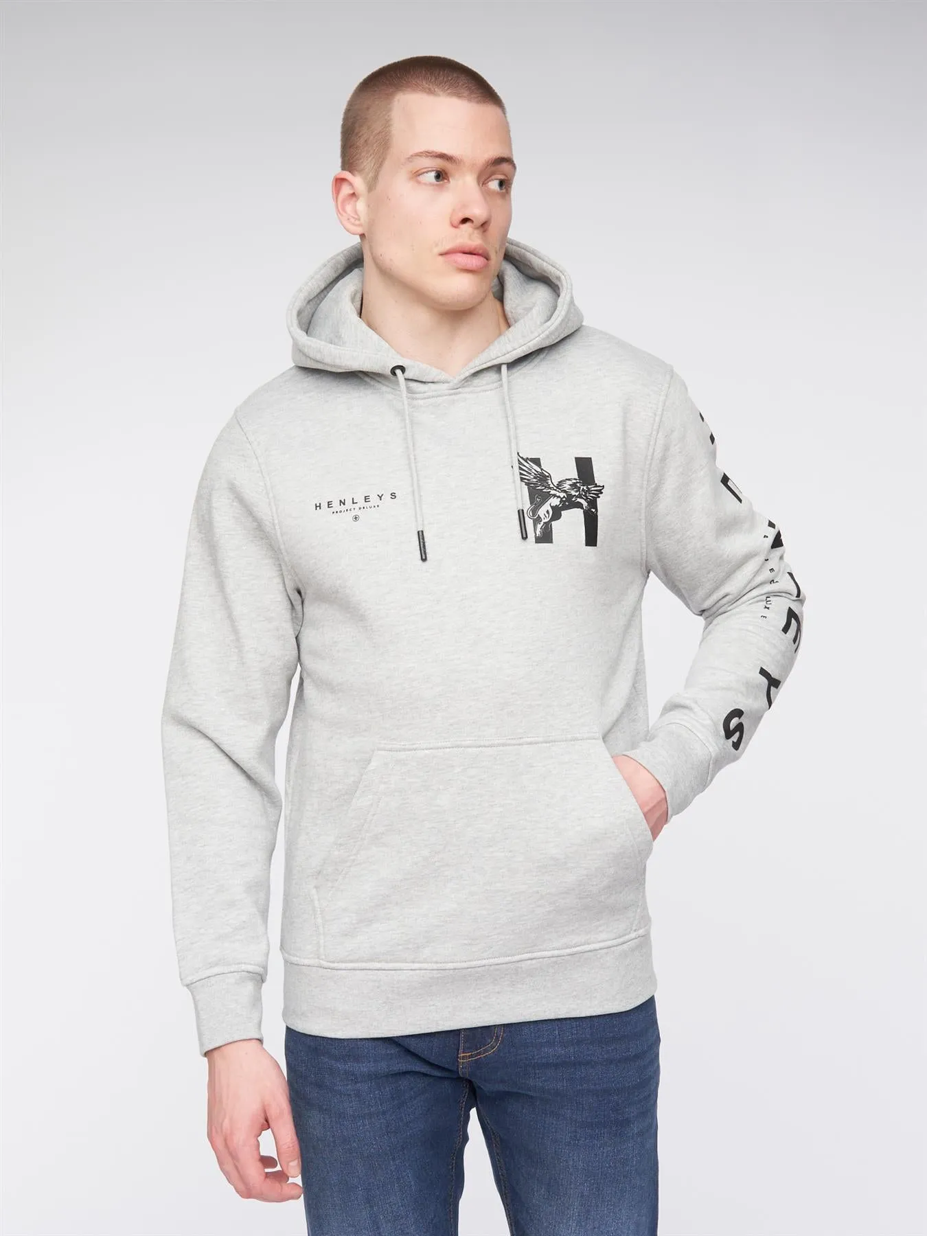 Kilhen Hoodie Grey Marl