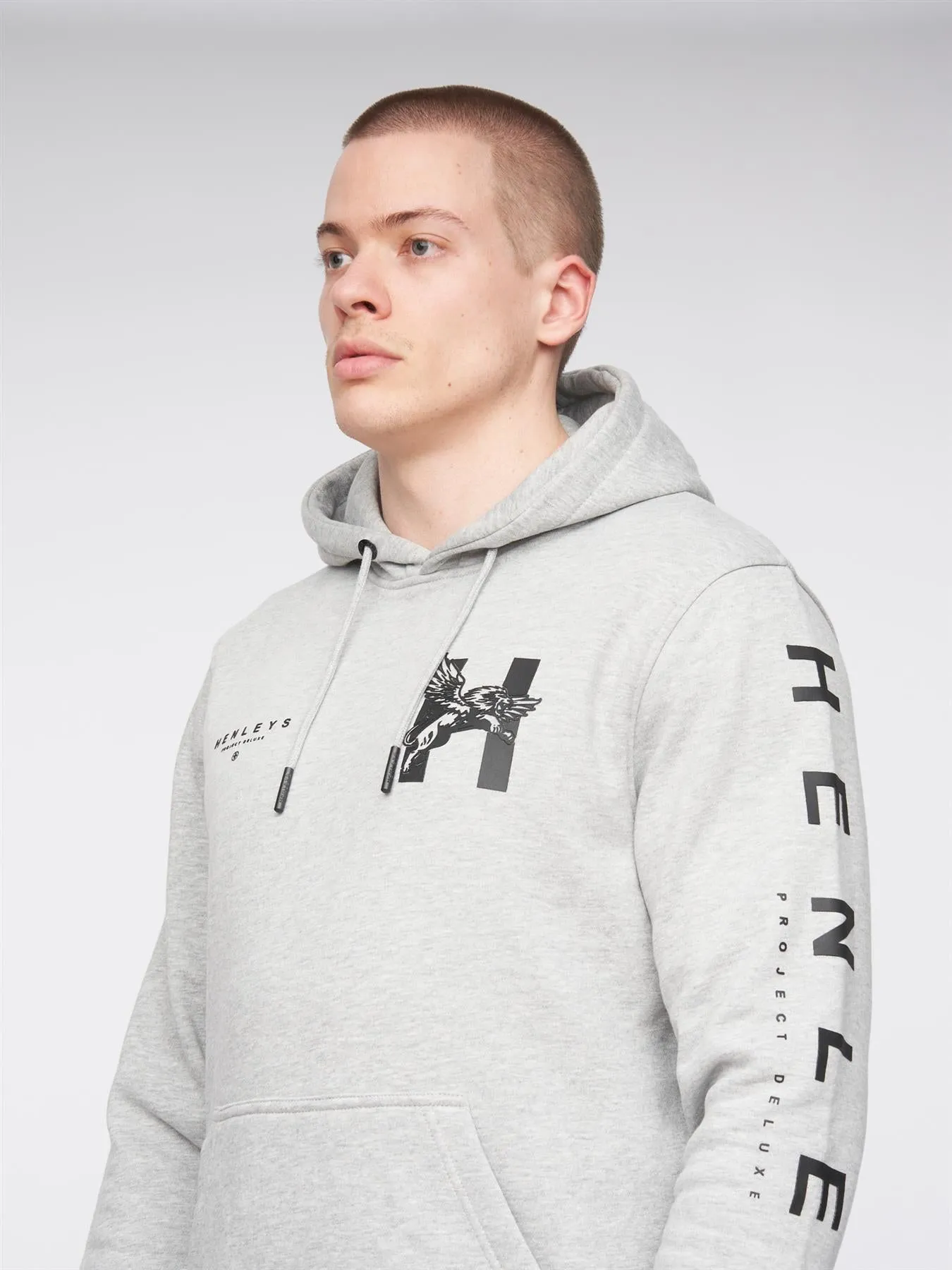 Kilhen Hoodie Grey Marl