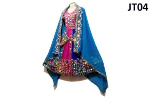 Kochi Dress, Gagra, in Blue Color